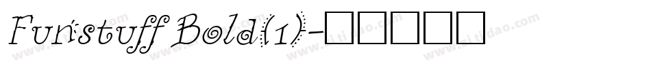 Funstuff Bold(1)字体转换